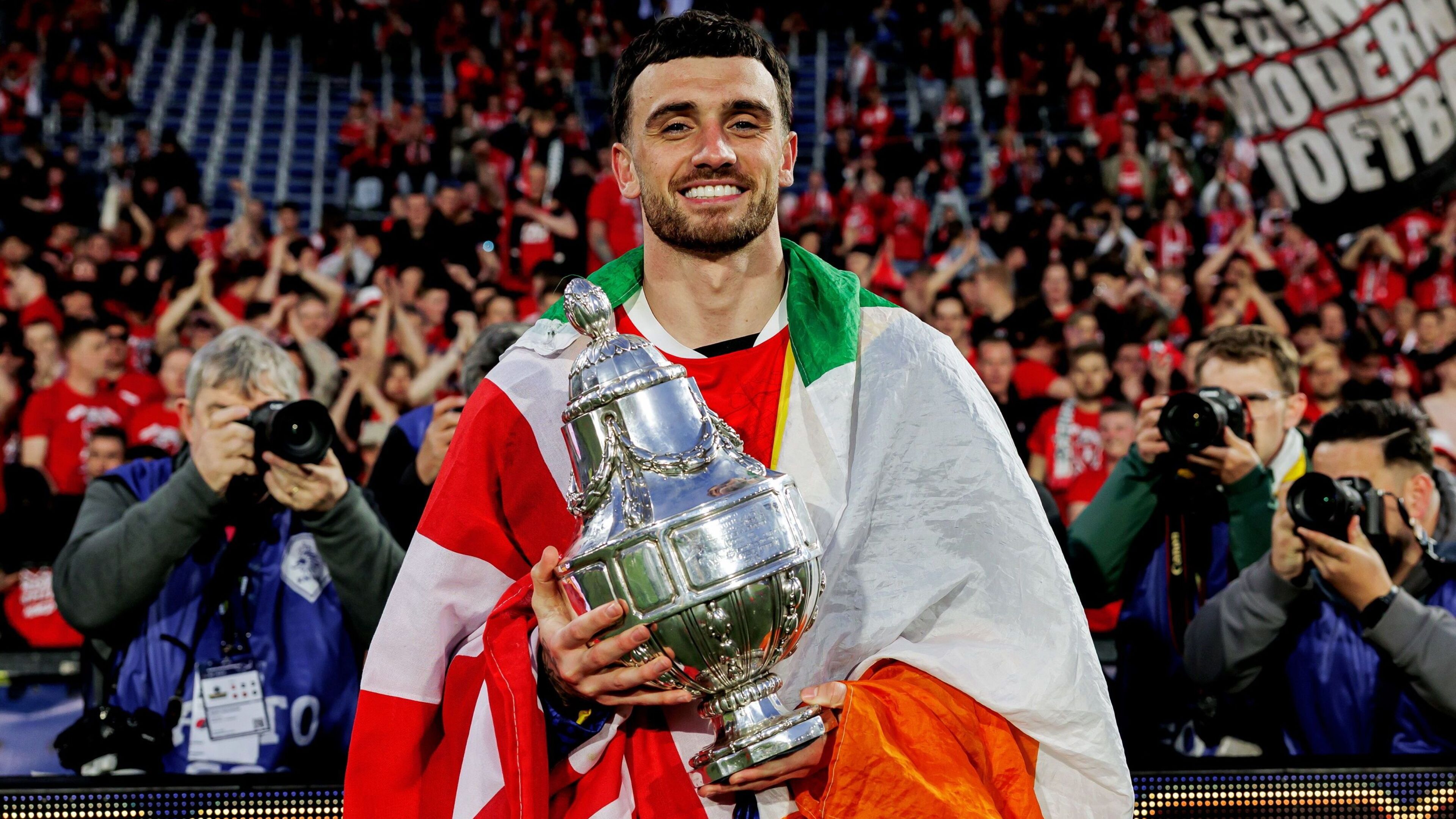 Scramble to sign Ireland striker Troy Parrott heats up as two clubs make their move